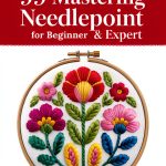 Embroidery Needlepoint Book for Kindle, 88 Pages, English, Supported-0