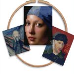 Miniature Painting Cross Stitch Patterns Book 1 by CraftyStitch – 96-0